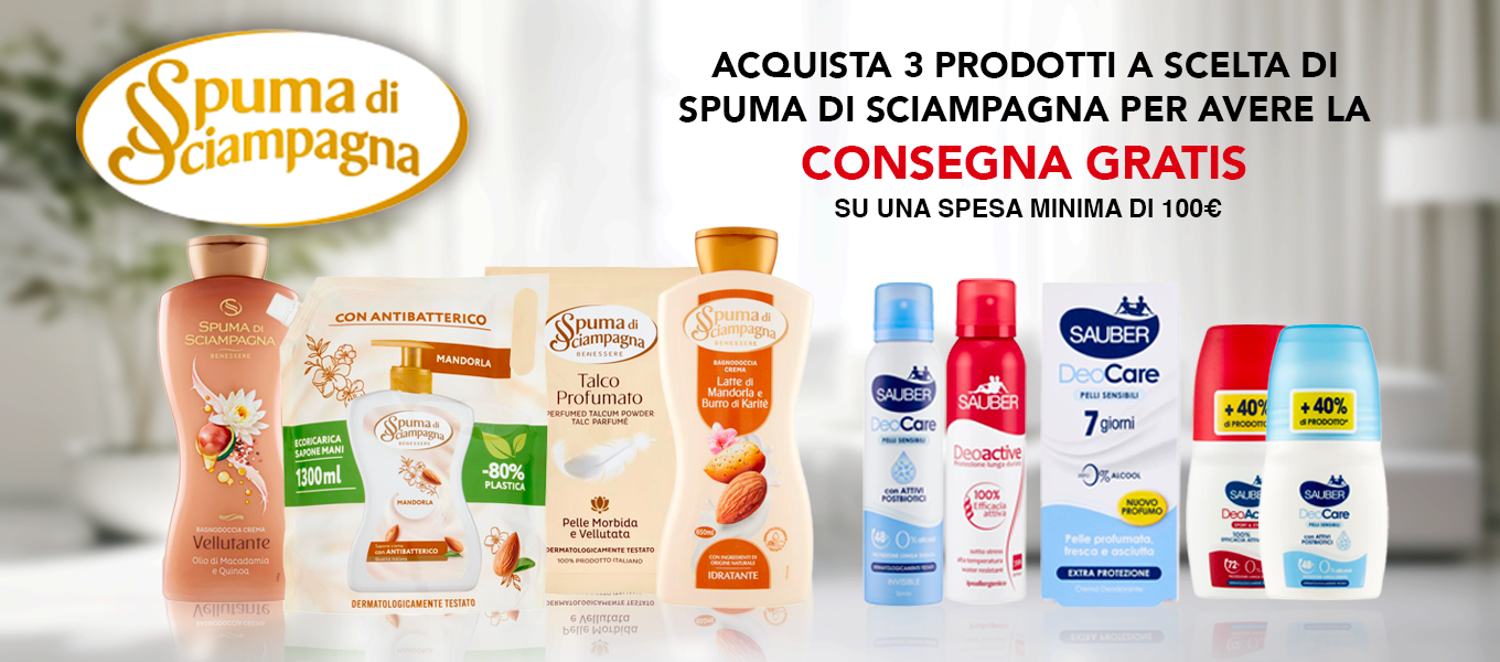 Banner Realchimica Spuma di Sciampagna