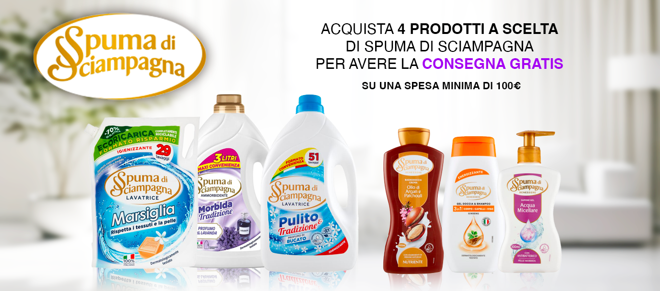 Banner Realchimica Spuma di Sciampagna