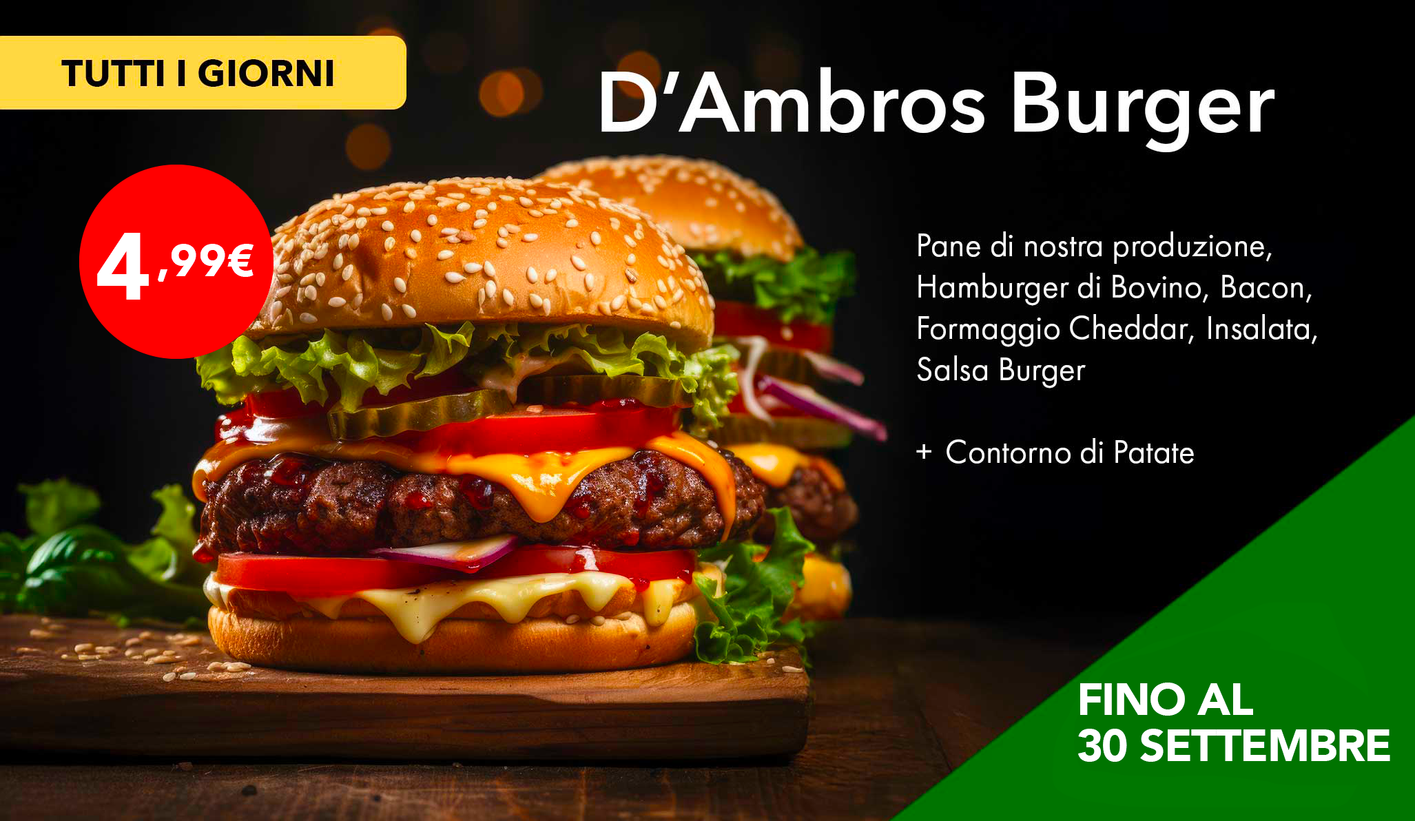 BANNER HAMBURGER