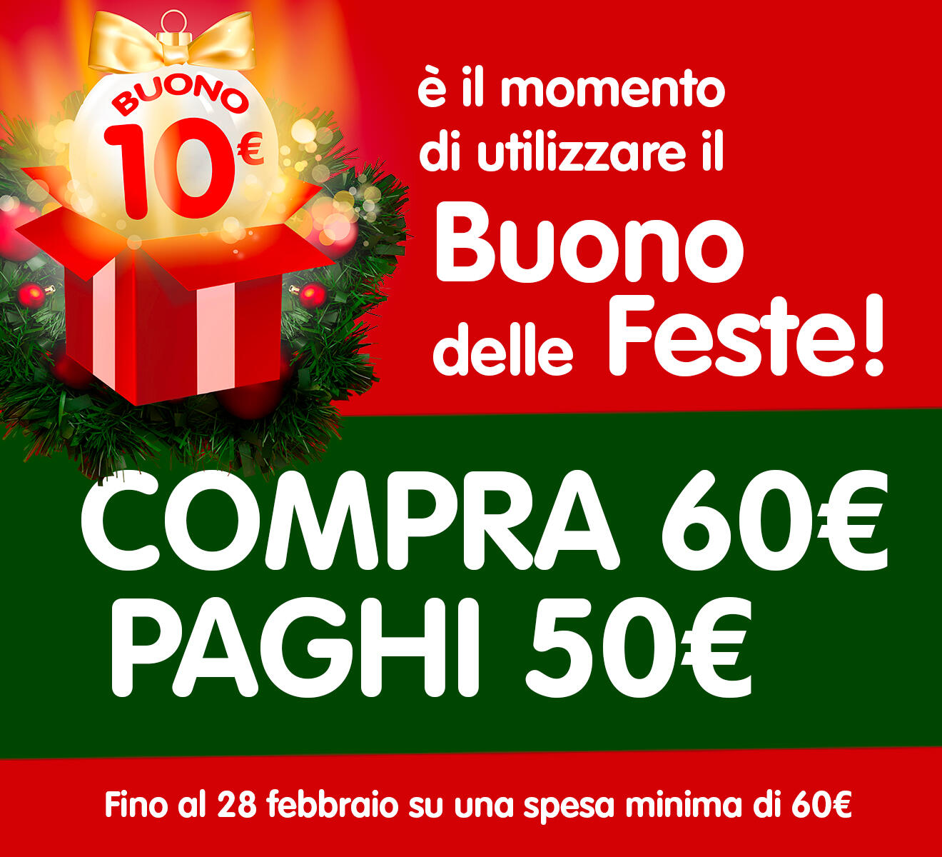 Banner C Buono riscatto