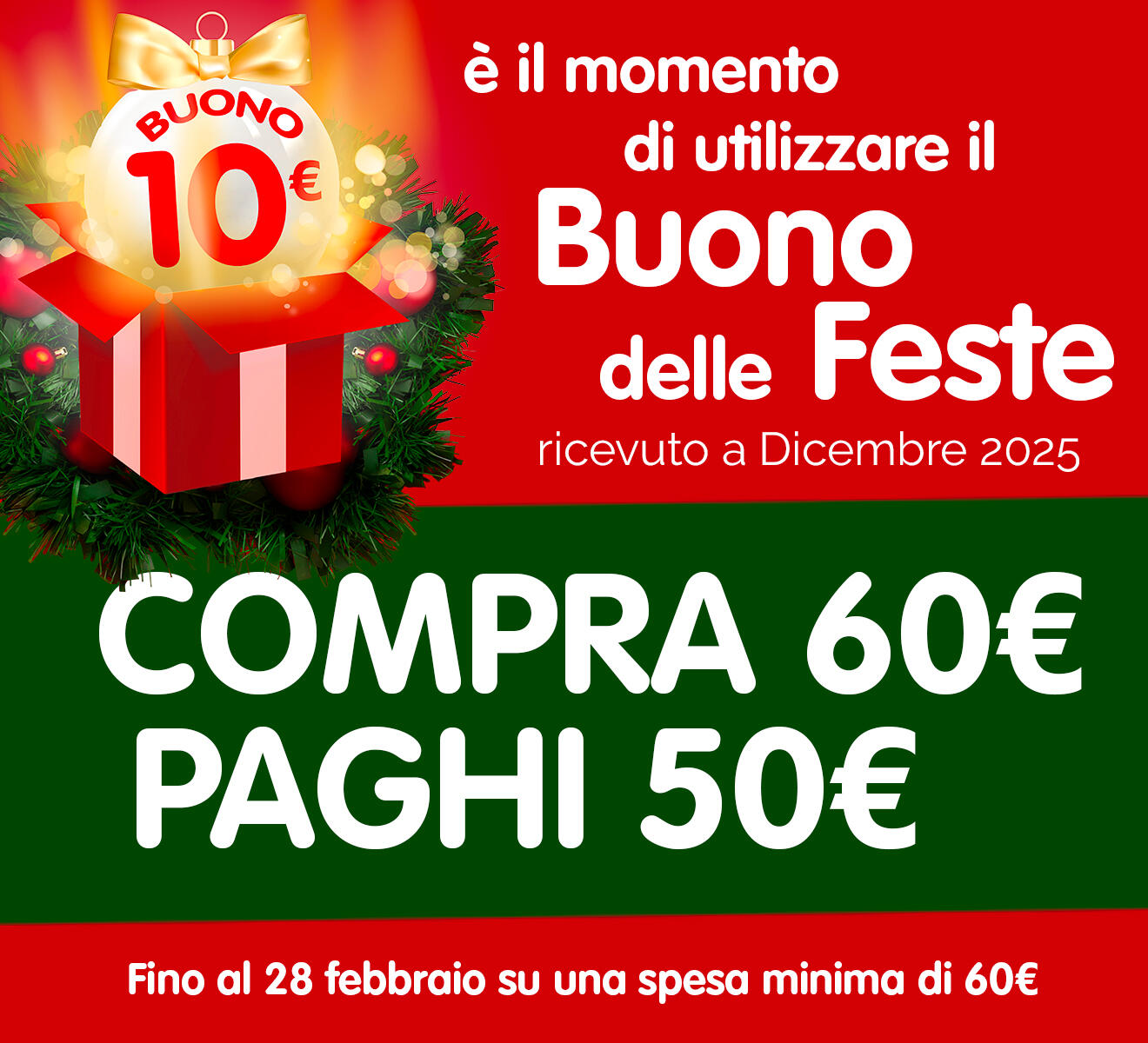 Banner C Buono riscatto
