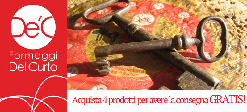 banner formaggio del curto
