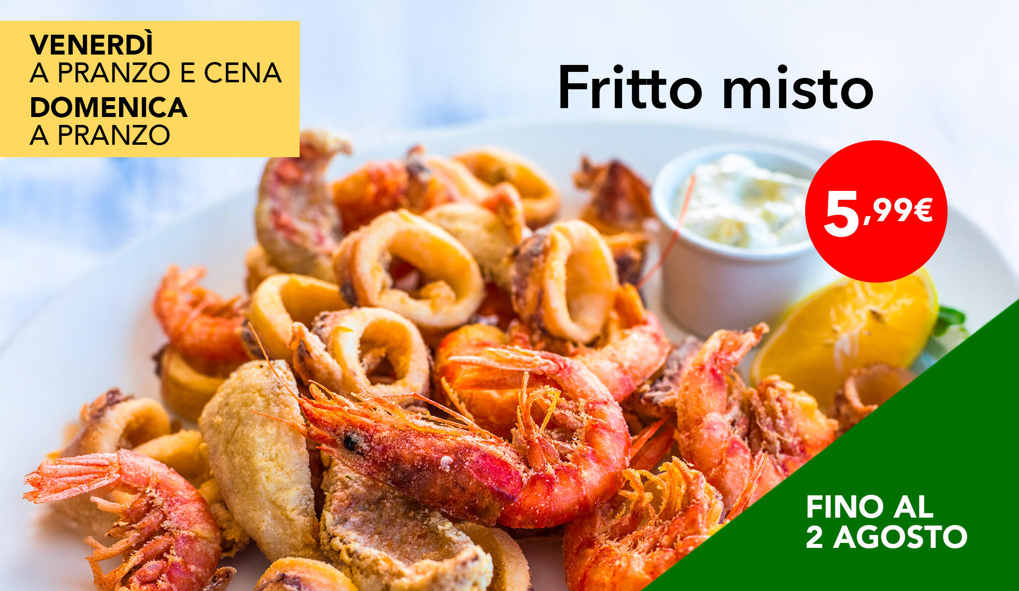 Banner frittura mista
