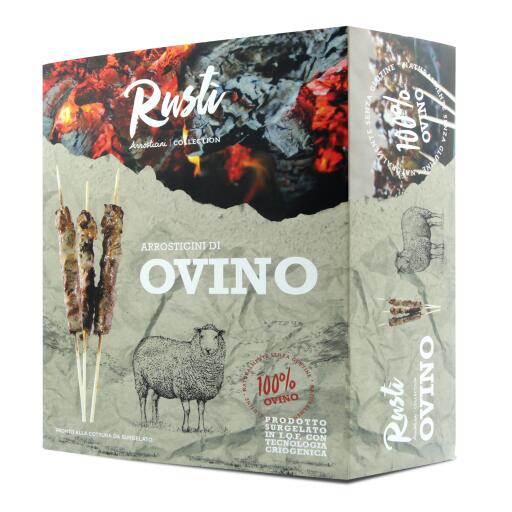 Arrosticini di ovino adulto Iqf 30g confezione 2,30 Kg