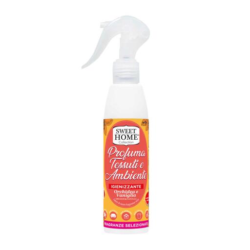 Profumatore per tessuti/ambiente orchidea-vaniglia 250ml Sweet Home