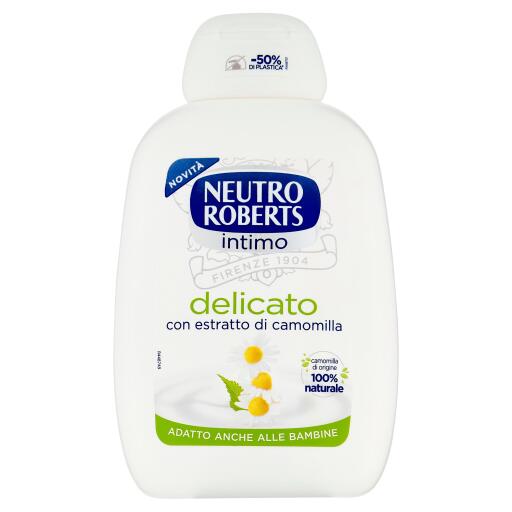 Detergente intimo delicato con estratto di camomilla 250ml Neutro Roberts