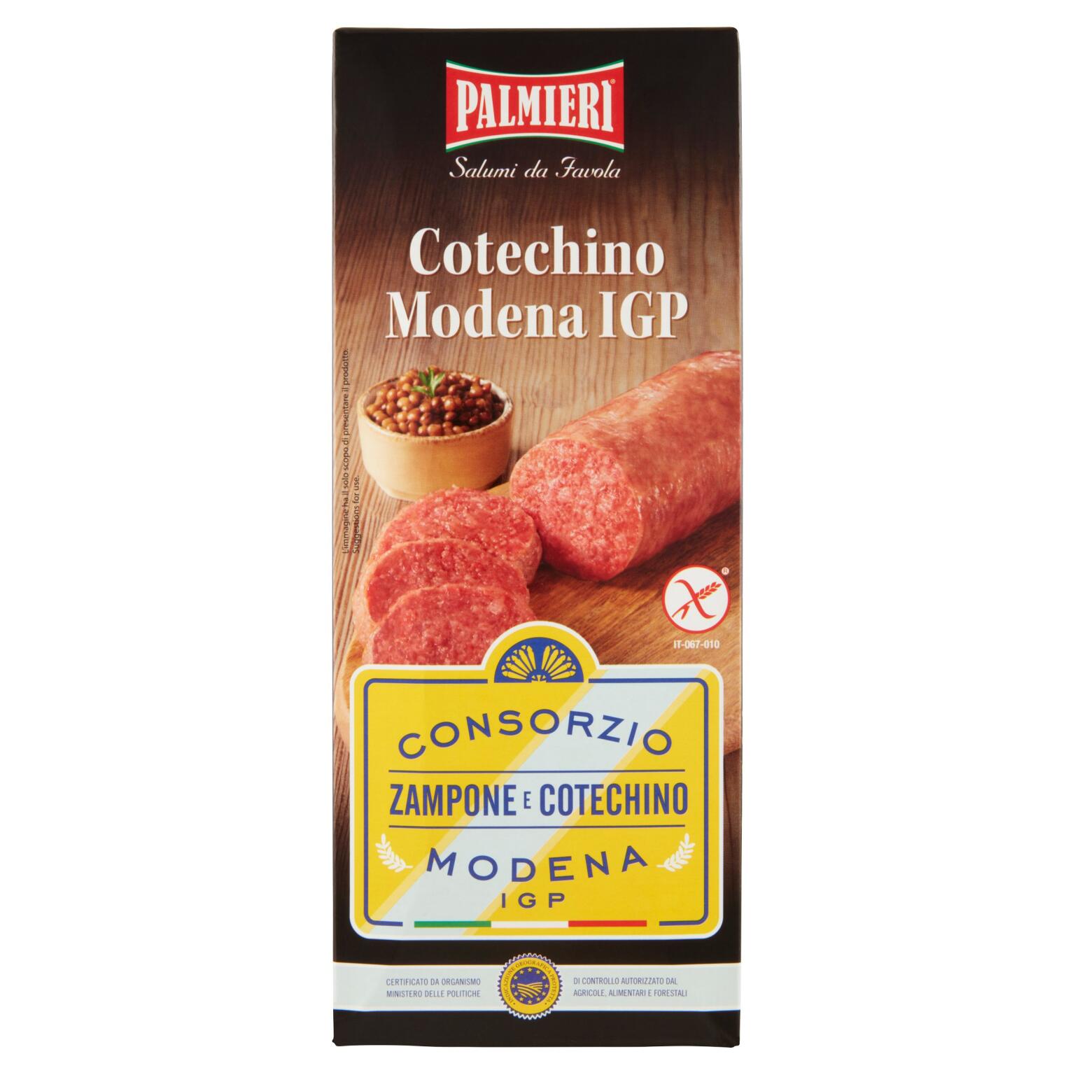 Cotechino cotto Igp Modena 500g Palmieri