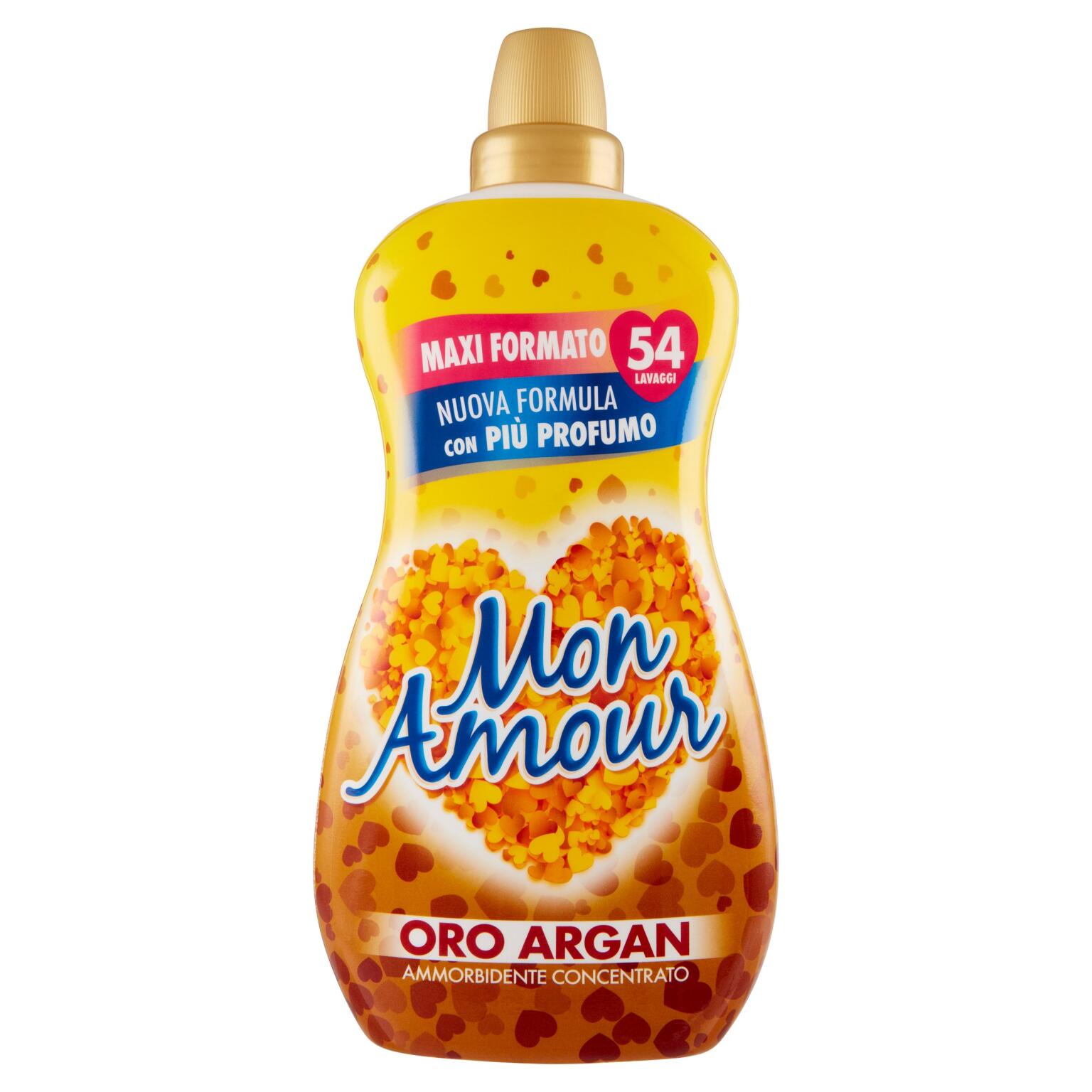 Ammorbidente concentrato Oro&Argan 1350 ml Mon Amour