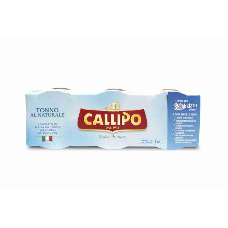 Callipo Tonno G.70x3 Naturale scatola