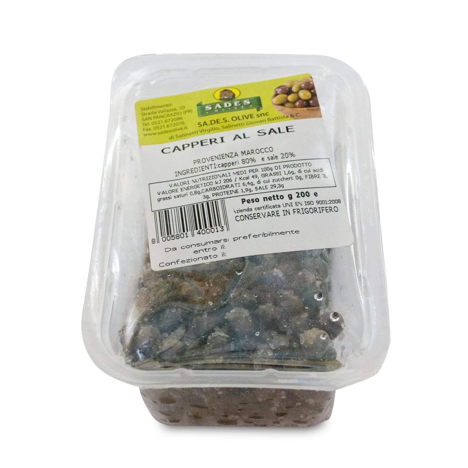 Capperi al Sale 200g Sades