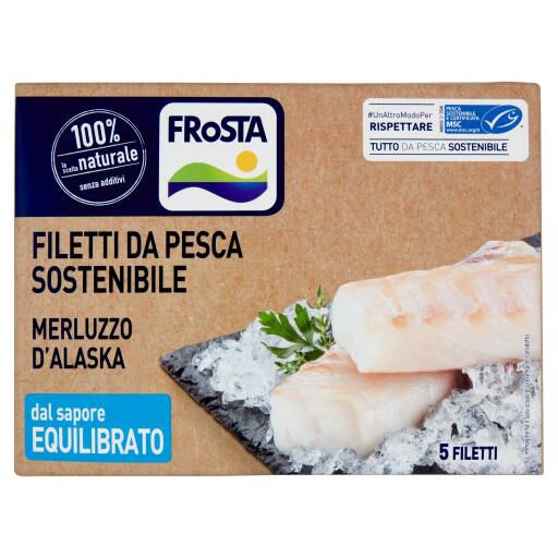 Cuori di Filetto Merluzzo d'Alaska 340g FROSTA