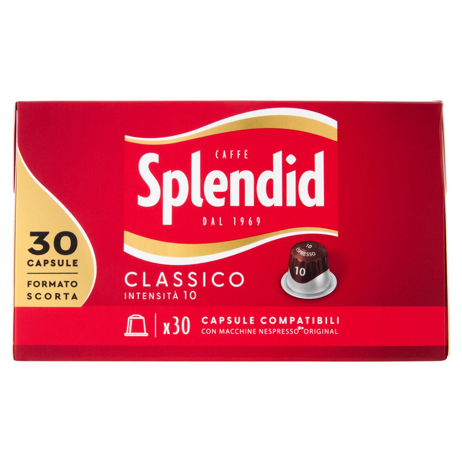 30 Capsule di caffè Splendid Nespresso
