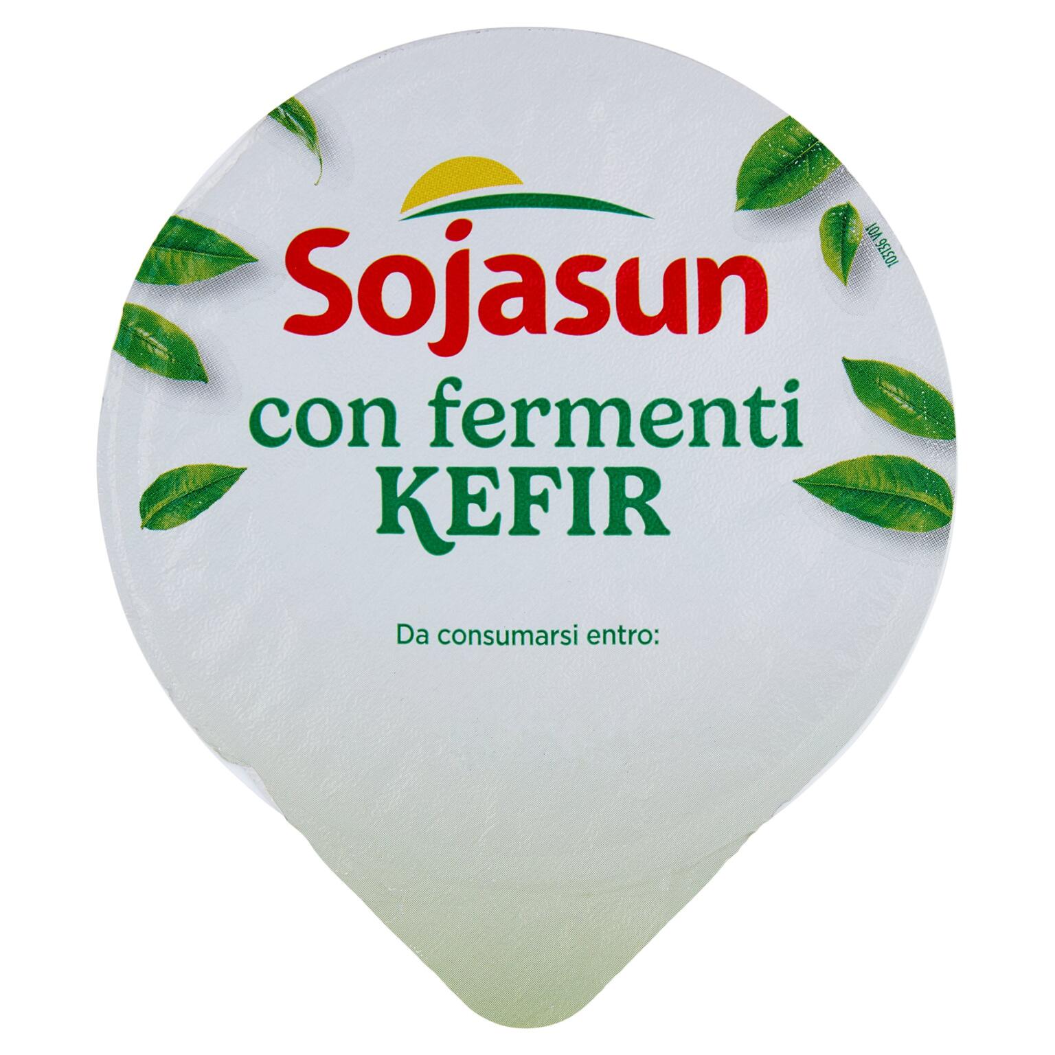 Sojasun con fermenti kefir naturali bianco 140g
