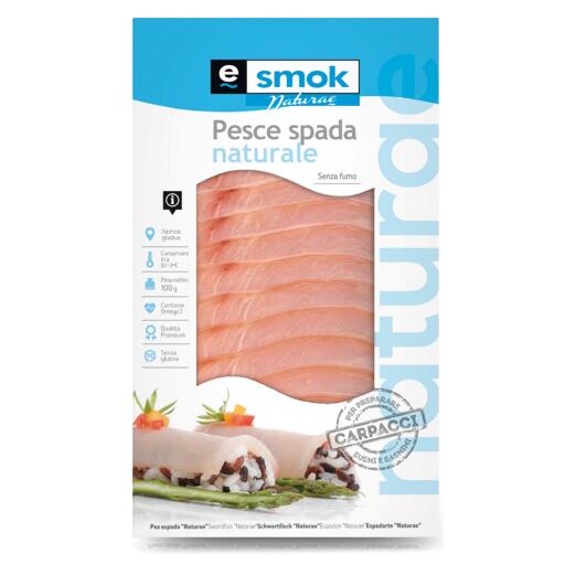 Pesce spada naturale busta 100g