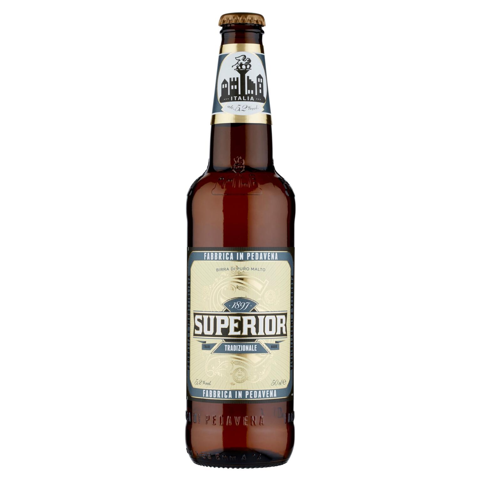 Birra Superior Pils Pedavena cl.50