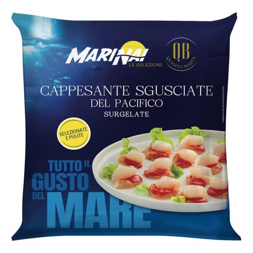 Cappesante Sgusciate del Pacifico 20/40 surgelate 180g Marinai