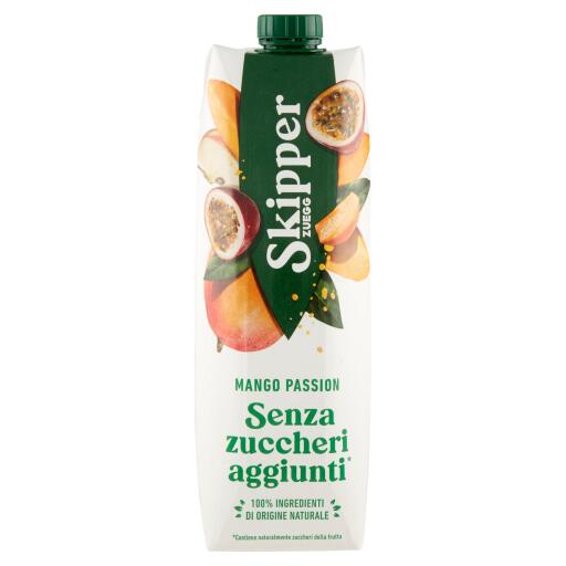 Skipper senza zucchero brik mango e passion 1 litro