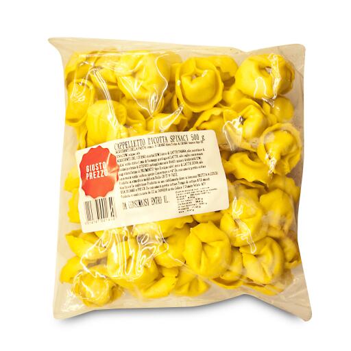 Cappelletto ricotta e spinaci 500g "La Marchesina"