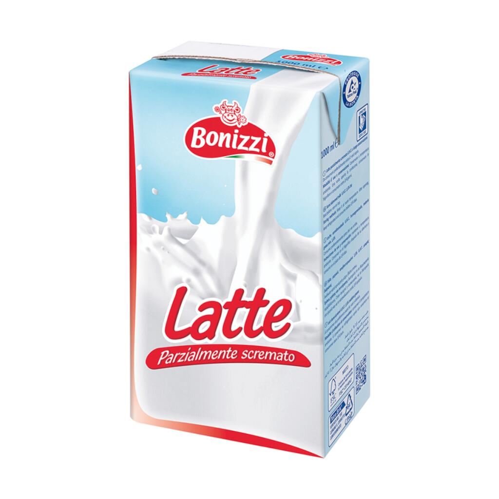 Latte ps uht brik 1l Bonizzi