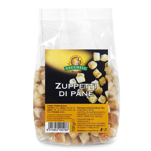Zuppetti di pane 100g Gechelle