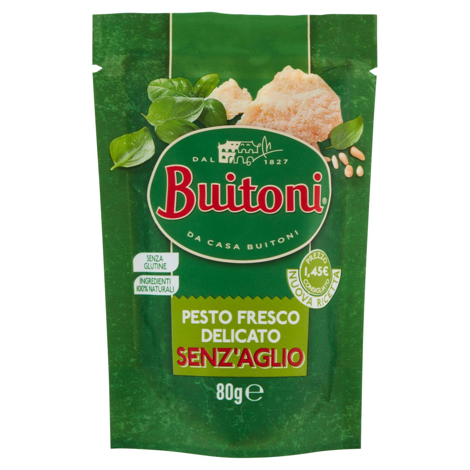 Pesto delicato senza aglio 80g Buitoni