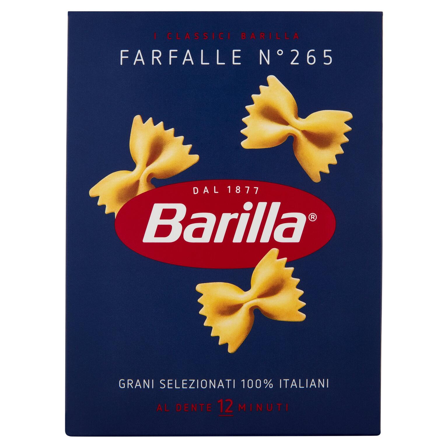 Farfalle pasta di semola di grano duro 500g Barilla