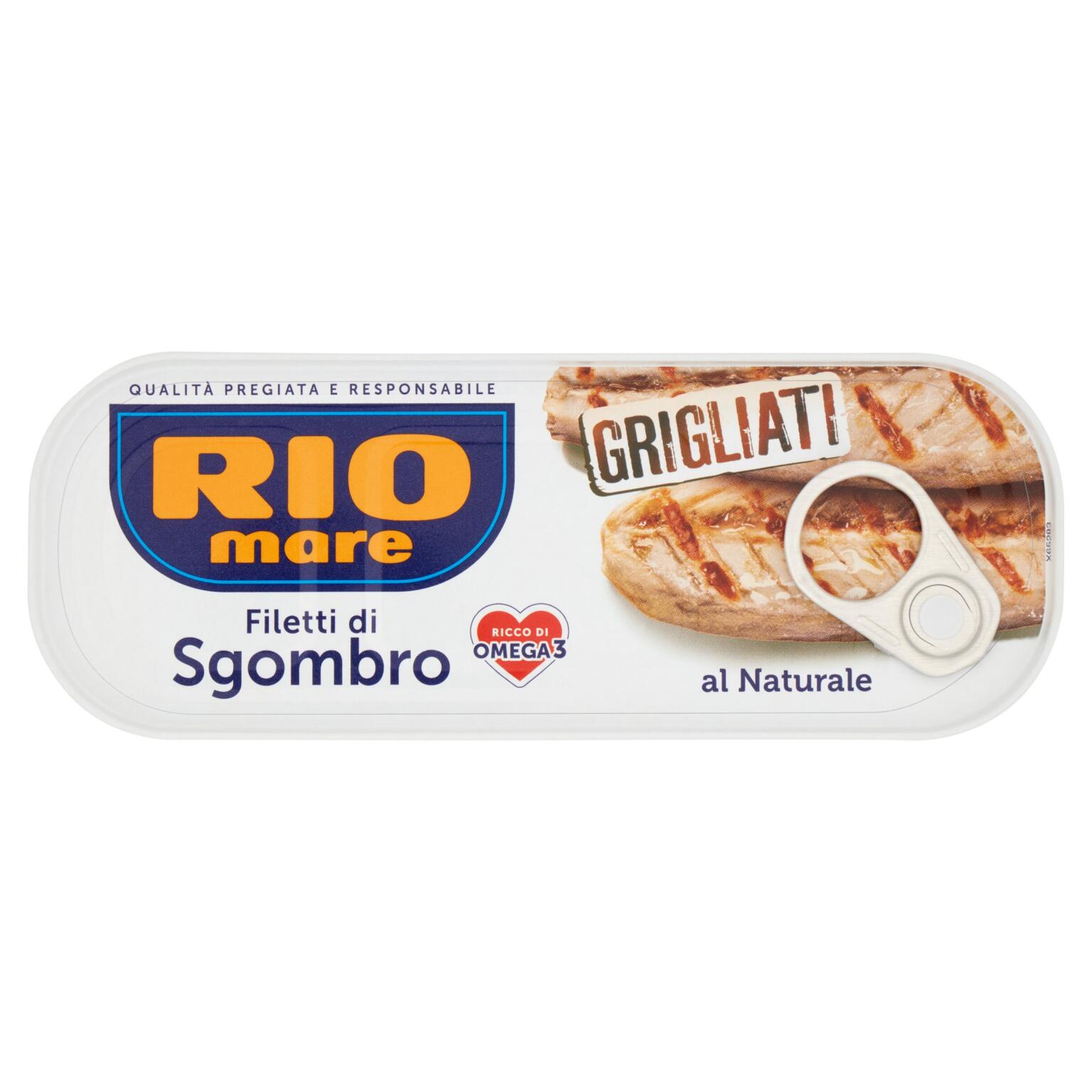 Filetto di sgombro grigliati al naturale 120g Rio Mare
