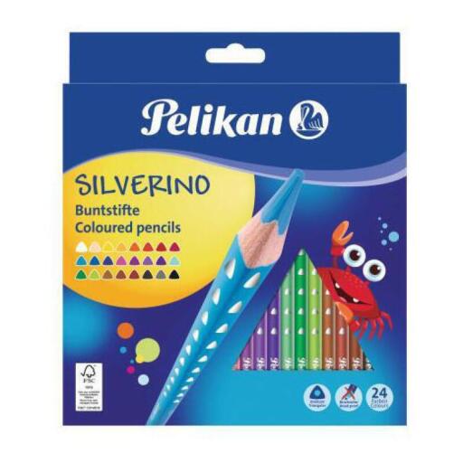 24 matite colorate triangolari, Pelikan