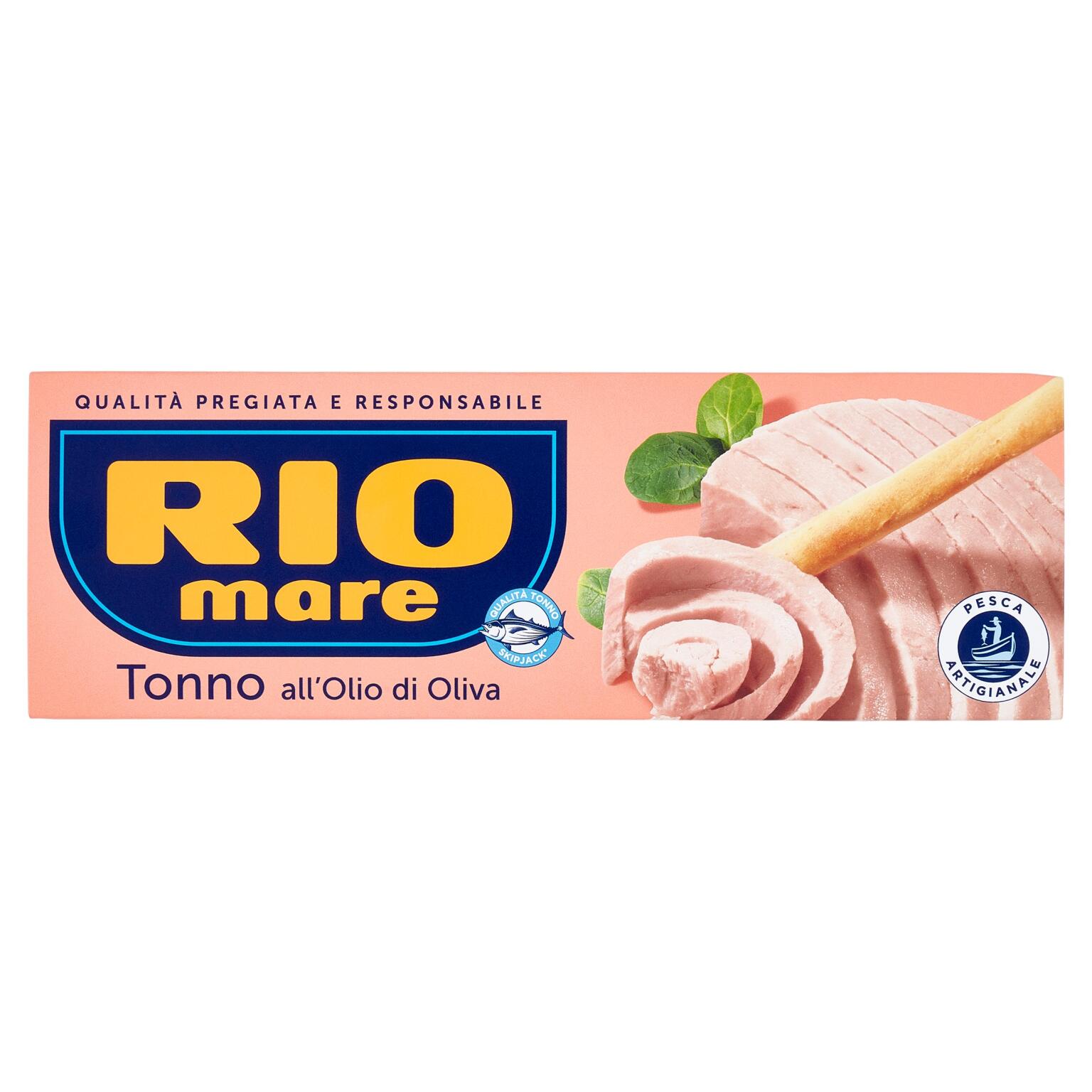 Tonno in olio di oliva 65gx3 Rio Mare