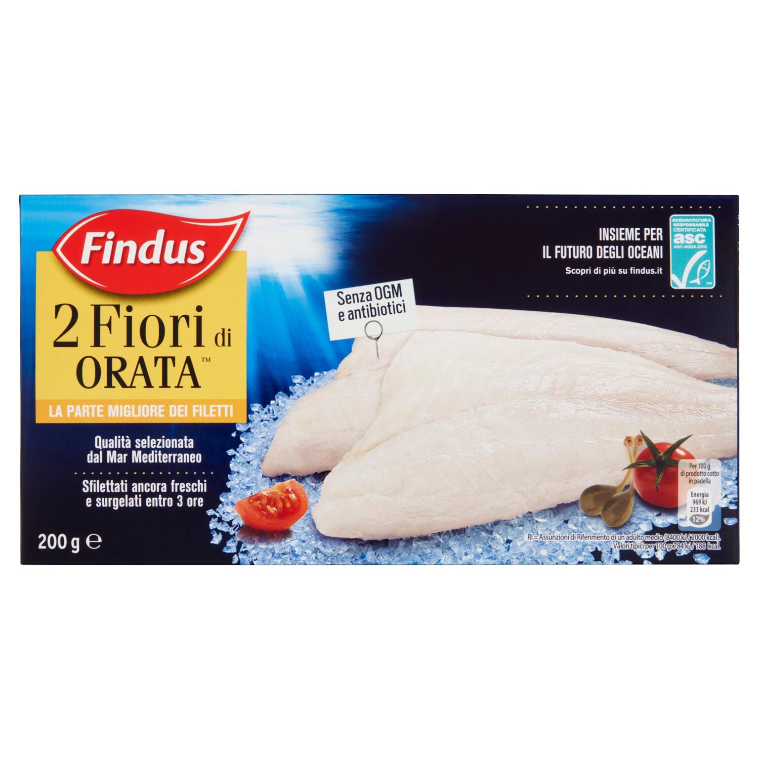 Fiori di orata 2pz 200g