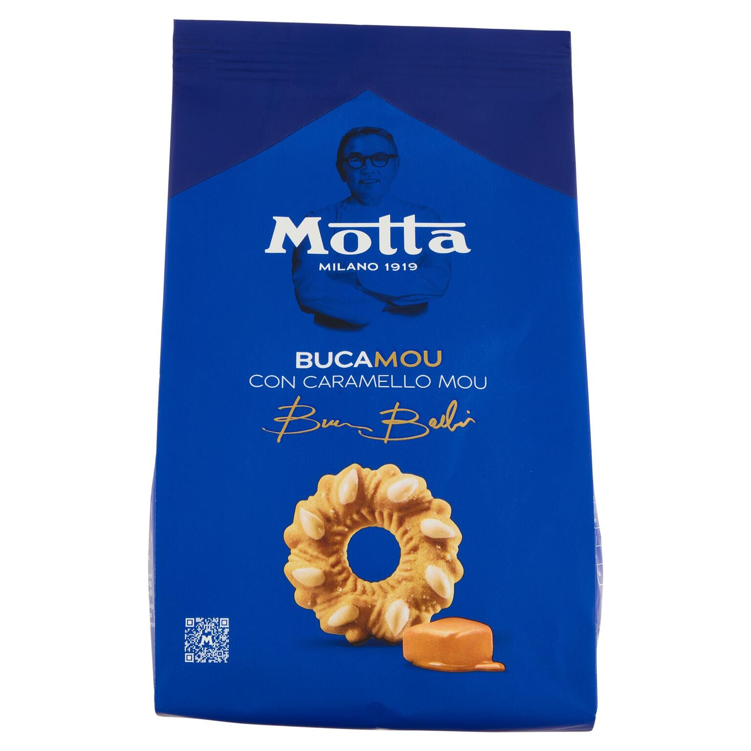 Biscotti Bucamou c/caramello mou da 290g Motta