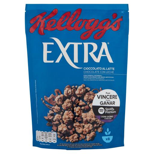 Cereali extra cioccolato al latte 375g Kellogg's