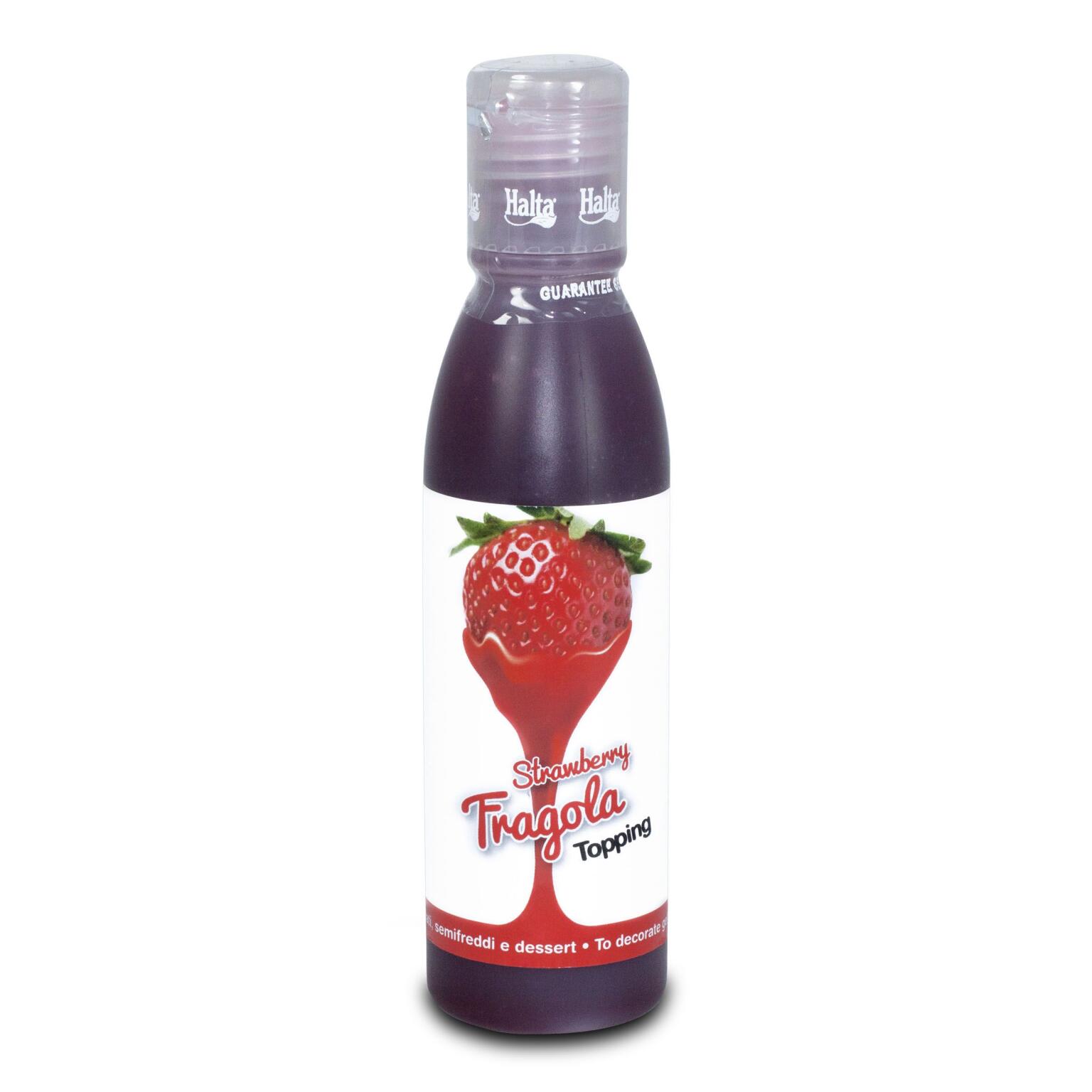 Topping sciroppo fragola 200ml Halta