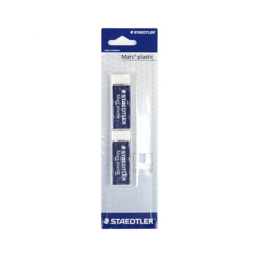 Gomme mars plastic 2 pezzi Staedtler