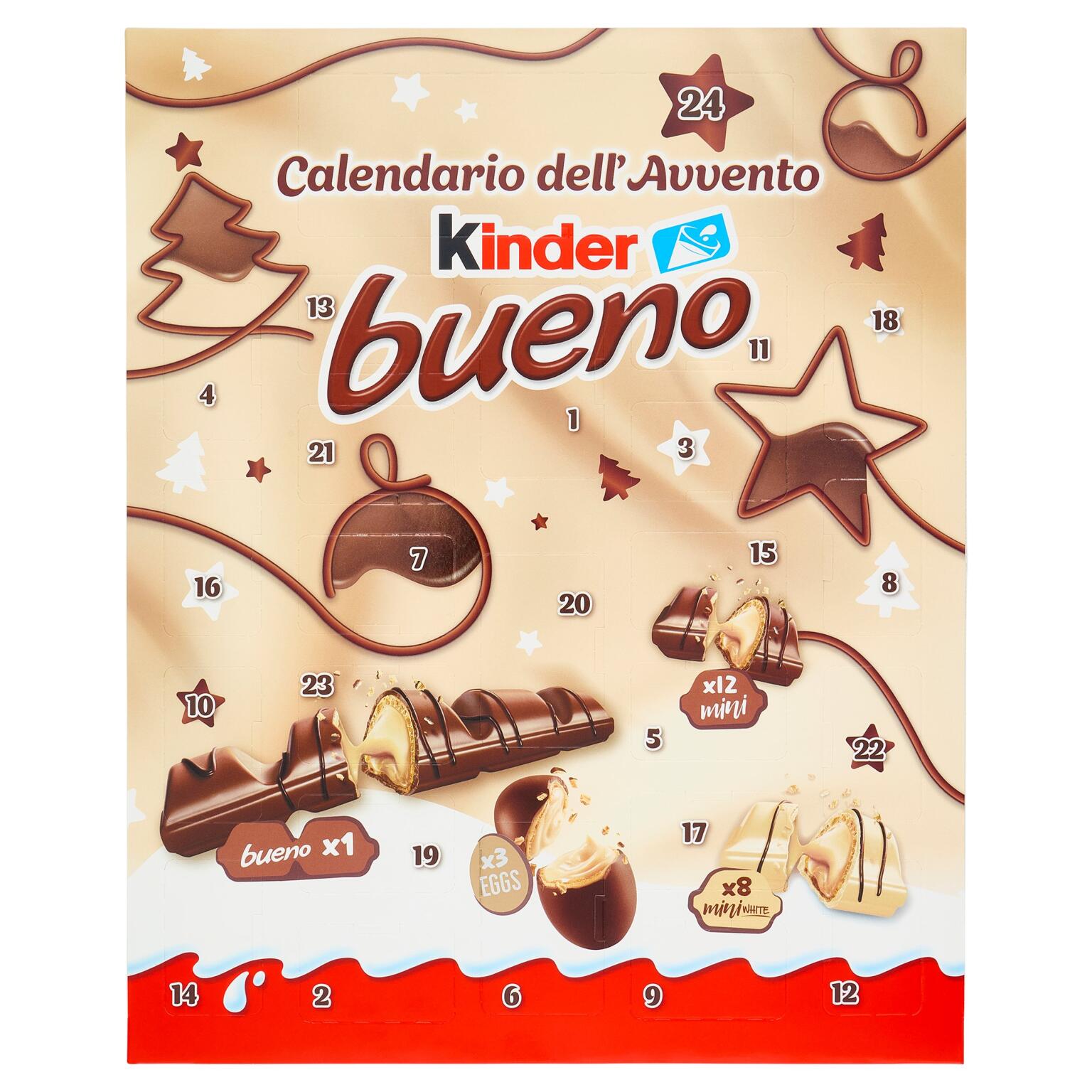 Calendario Avvento Kinder Bueno 181g Ferrero