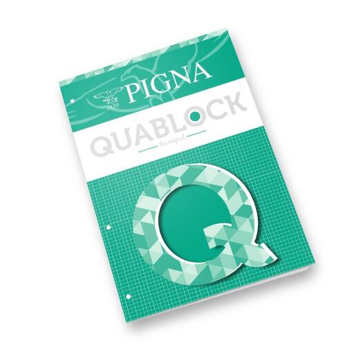 Blocchi Quablock A4 50FF 4M 80G Pigna