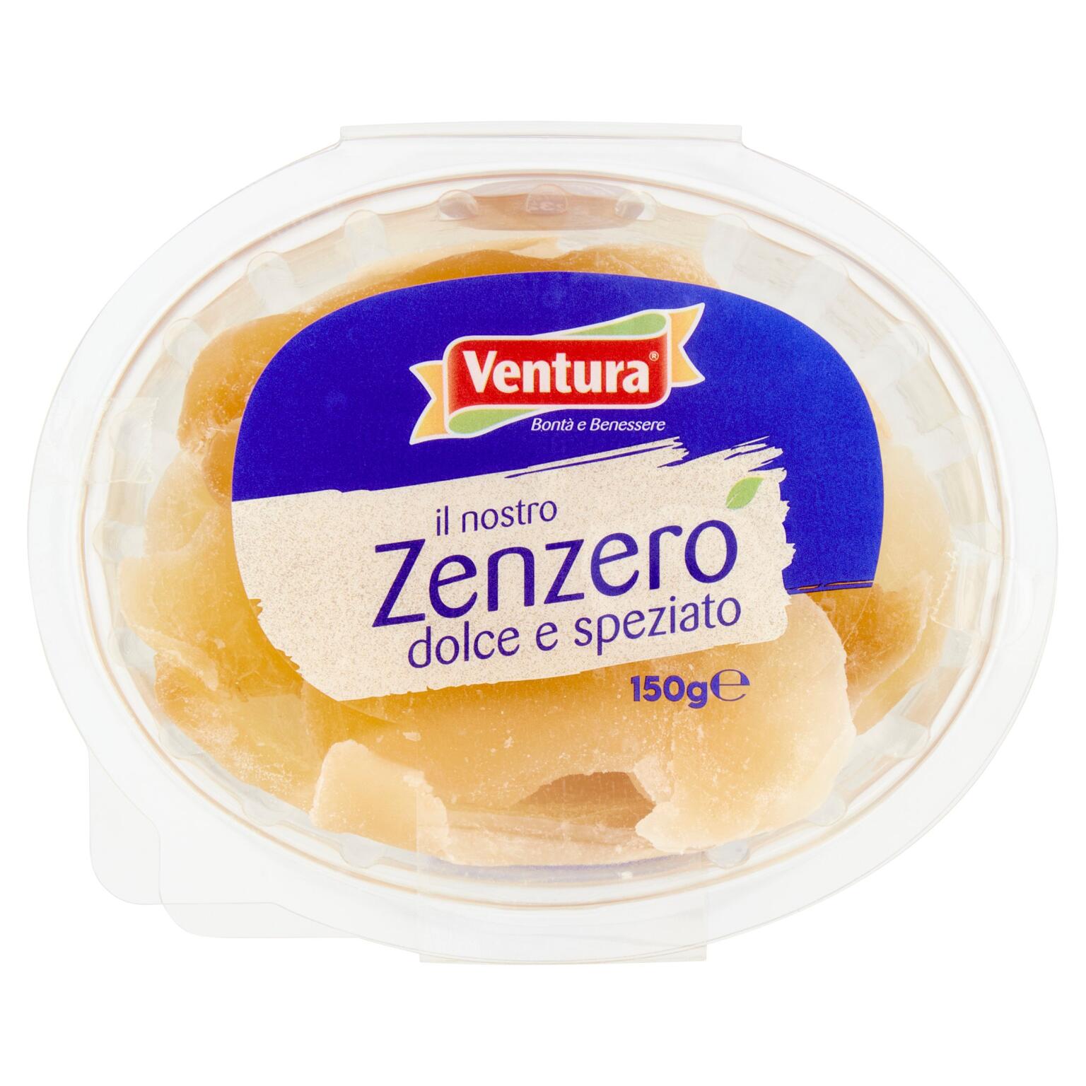 Ginger a fette vaschetta 150 g Ventura