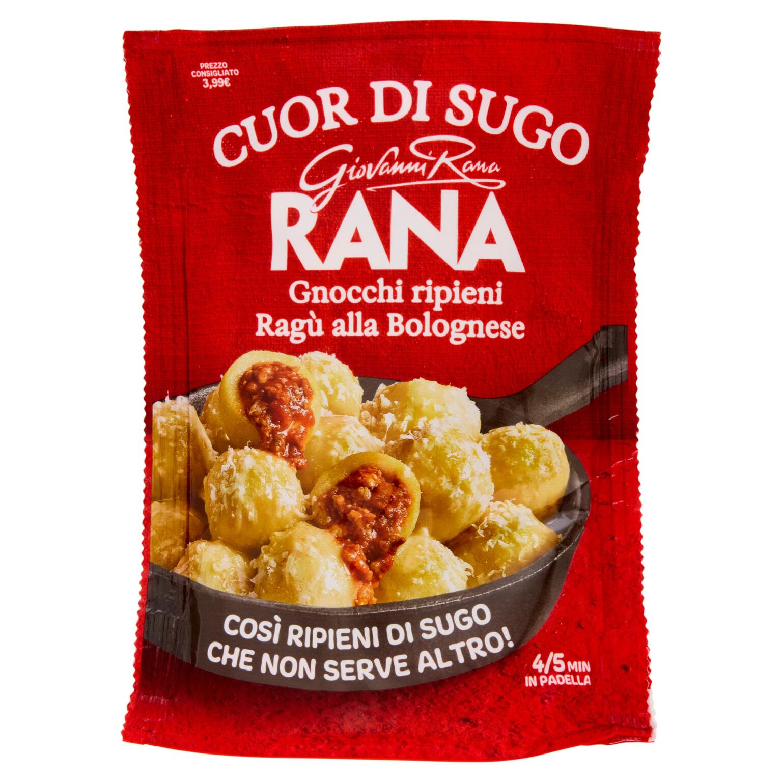 Gnocchi ripieni Cuor di Sugo Ragu' Bolognese 280g