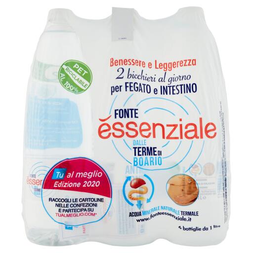 Acqua Fonte Essenziale 1Lx6
