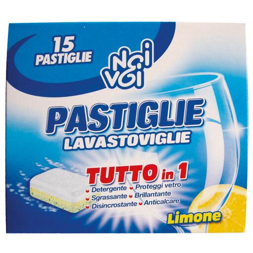 Pastiglie al limone 15 pezzi tutto in 1 Noi&voi