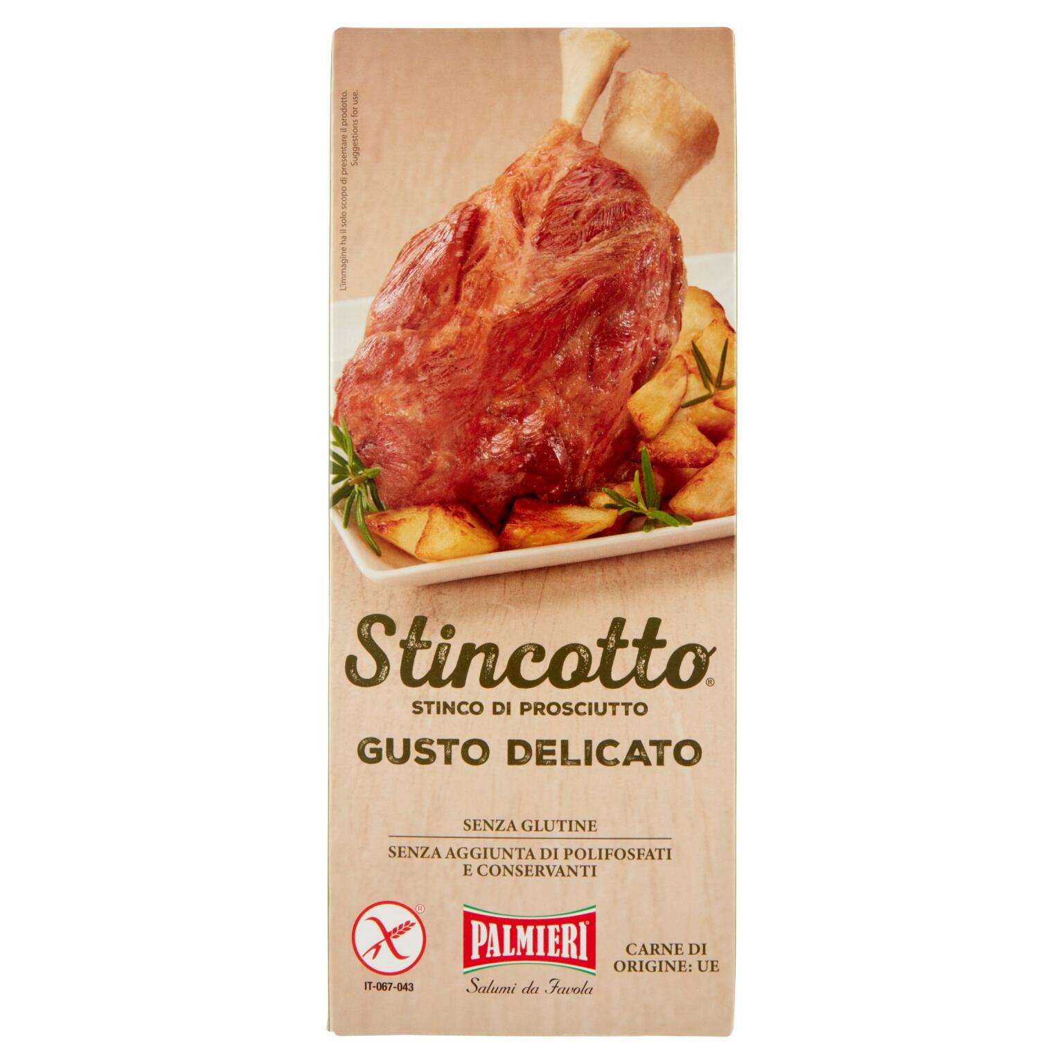 Stincotto Stinco di Prosciutto gusto delicato 600g Palmieri