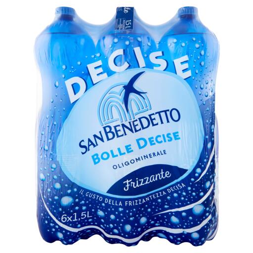 Acqua San Benedetto frizzante 6x1,5l