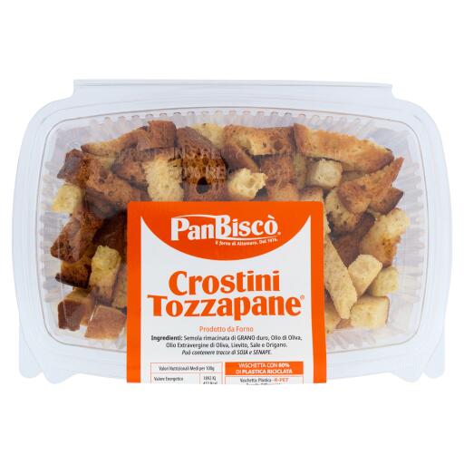 Tozzapane in vaschetta 150g, 100% grano duro pugliese, Panbiscò