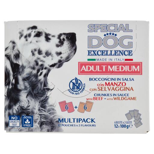 Special dog manzo e selvaggina 12x100g