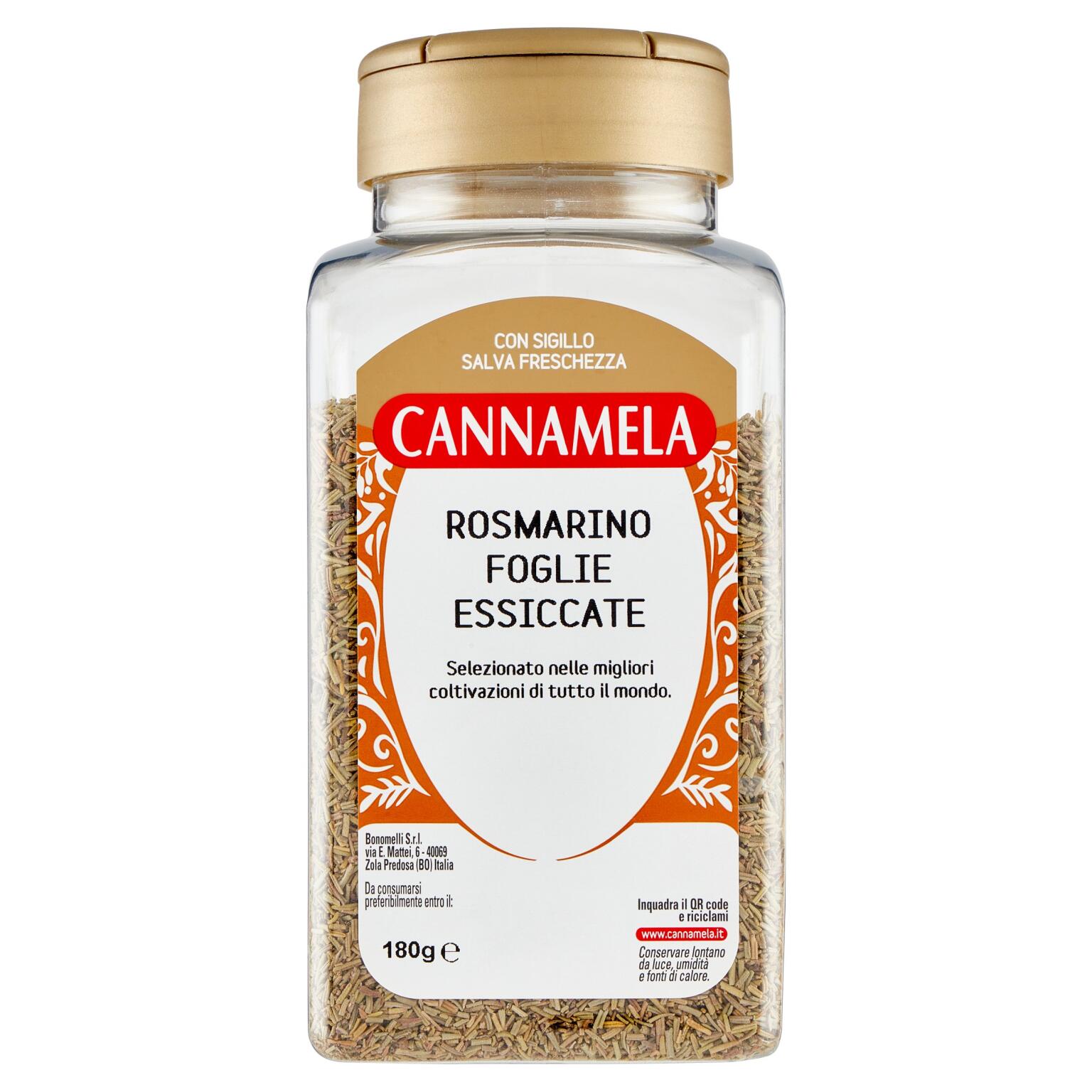 Rosmarino in foglie 180g Cannamela
