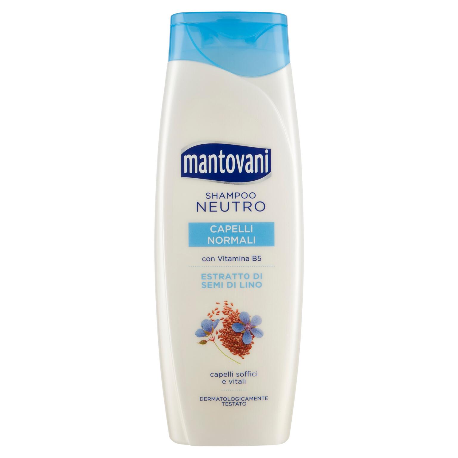 Shampoo capelli normali 400ml Mantovani