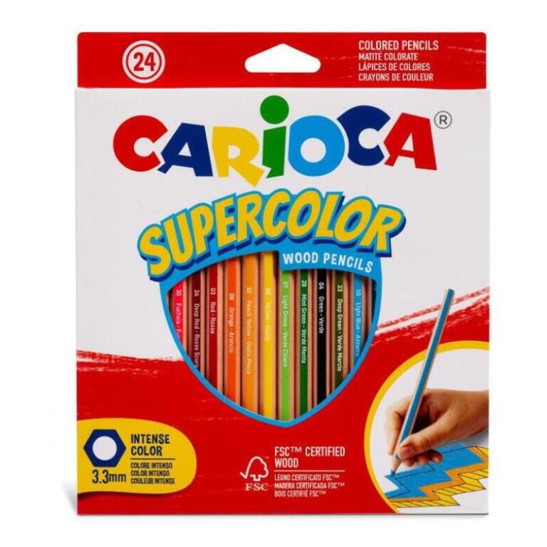 24 Matite super color Carica