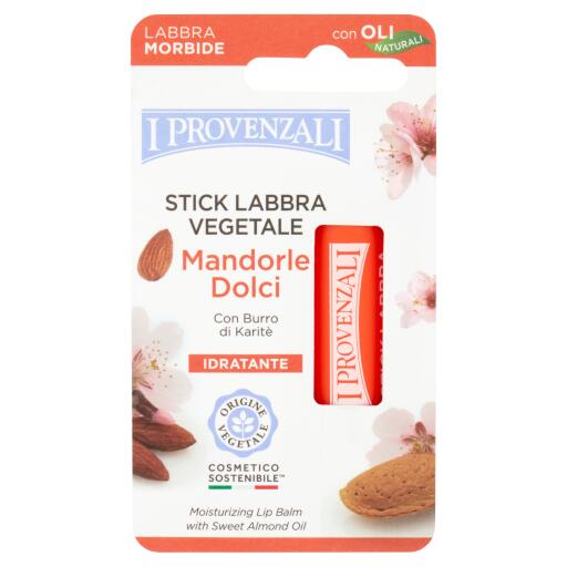 Stick labbra all'olio di mandorle dolci 5,7ml I Provenzali