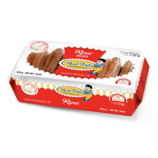 Biscotti Ricci 850g Paolo Forti