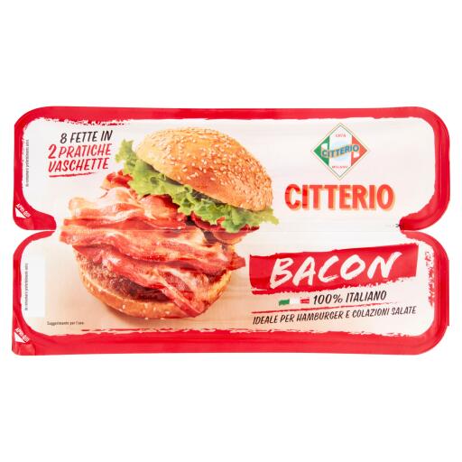 Bacon Burger in Vaschetta 80g Citterio